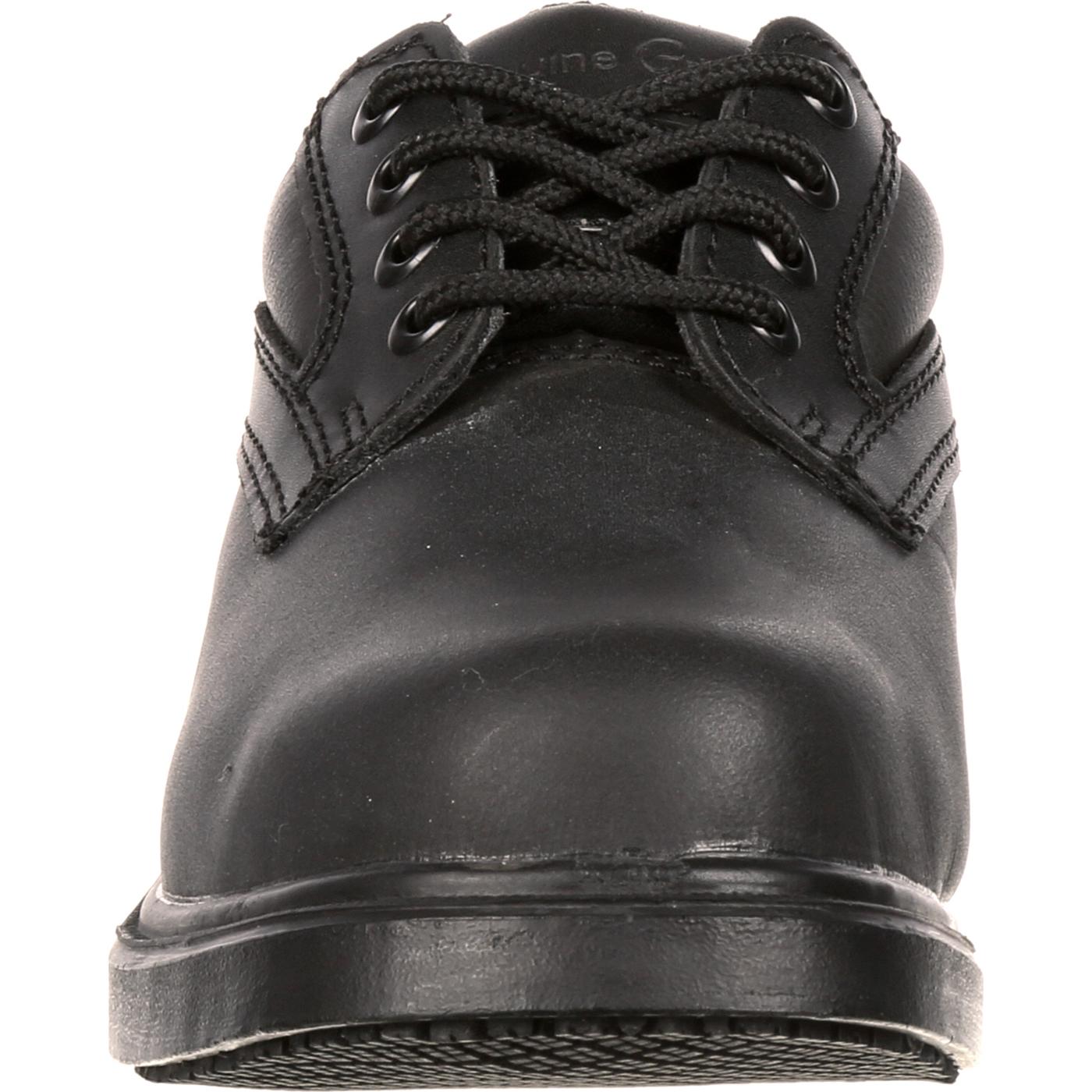 Genuine Grip Women's Slip-Resistant Steel Toe Oxford - front