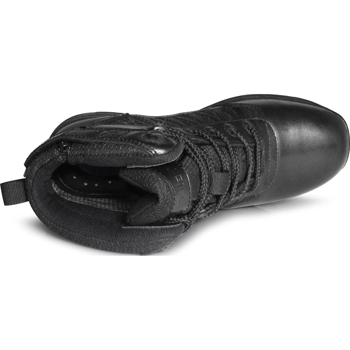 Genuine Grip Guardian Men's 6-inch Carbon Nano Toe Puncture-Resisting Waterproof Zipper Work Boot - birdseye