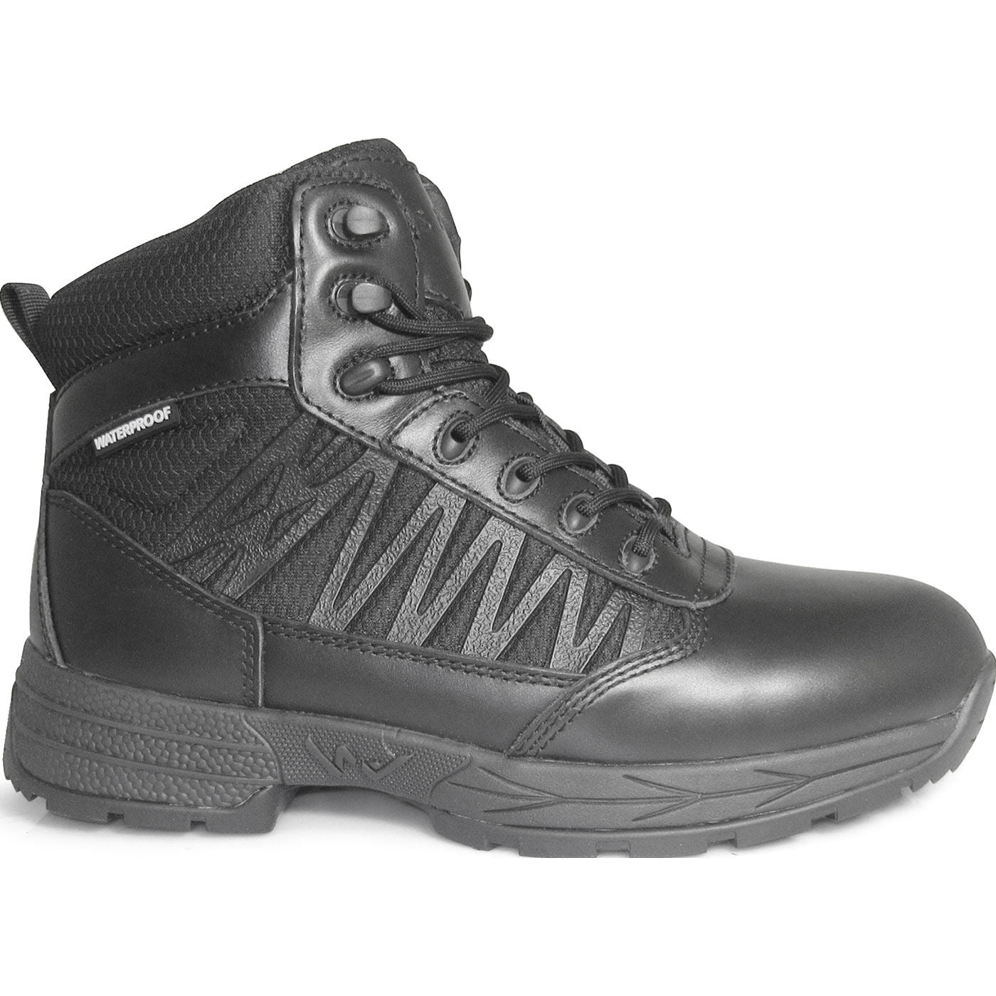 Genuine Grip Guardian Men's 6-inch Carbon Nano Toe Puncture-Resisting Waterproof Zipper Work Boot - profile