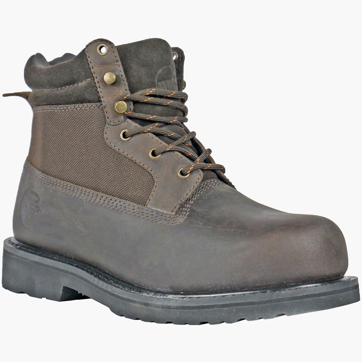 Hoss Scout Men's 6-inch Steel Toe Electrical Hazard Work Boot