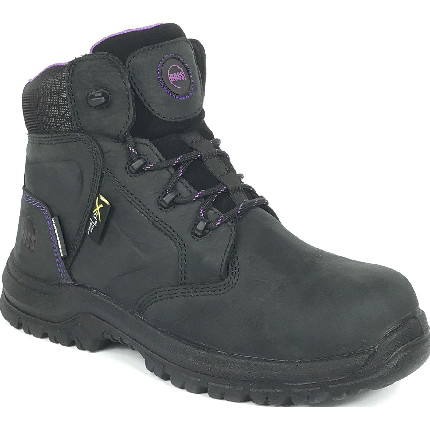 HOSS Lacy Women's 6-inch Internal Metatarsal Composite Toe Puncture-Resisting Waterproof Work Boot - main