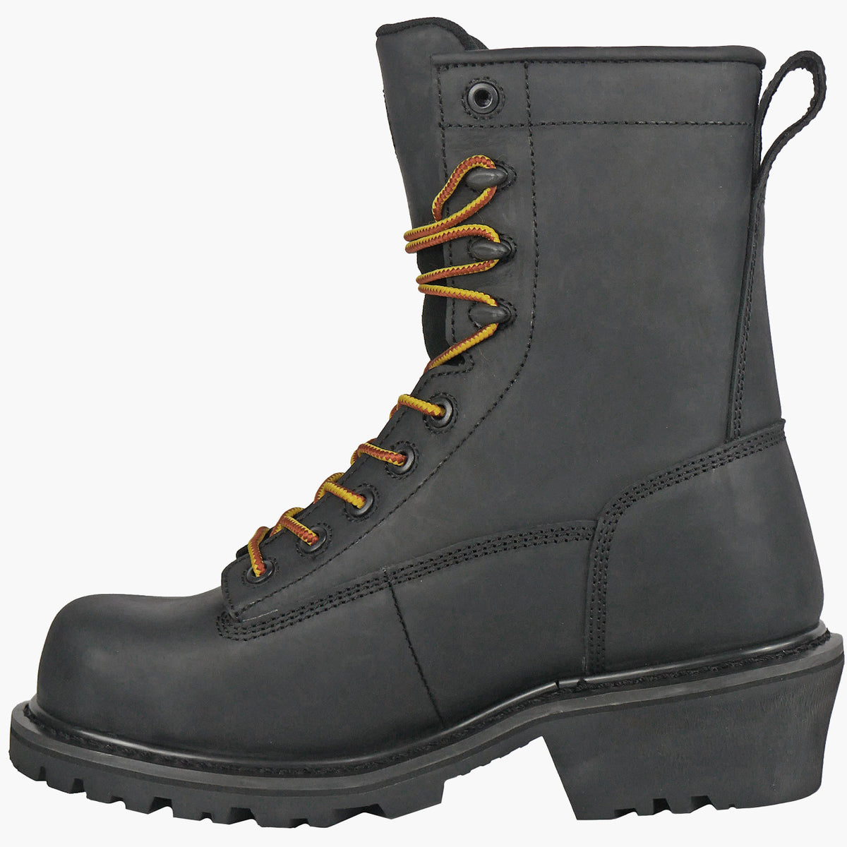 Hoss Cross Cut Men's 8-inch Composite Toe Electrical Hazard Waterproof Logger Work Boot