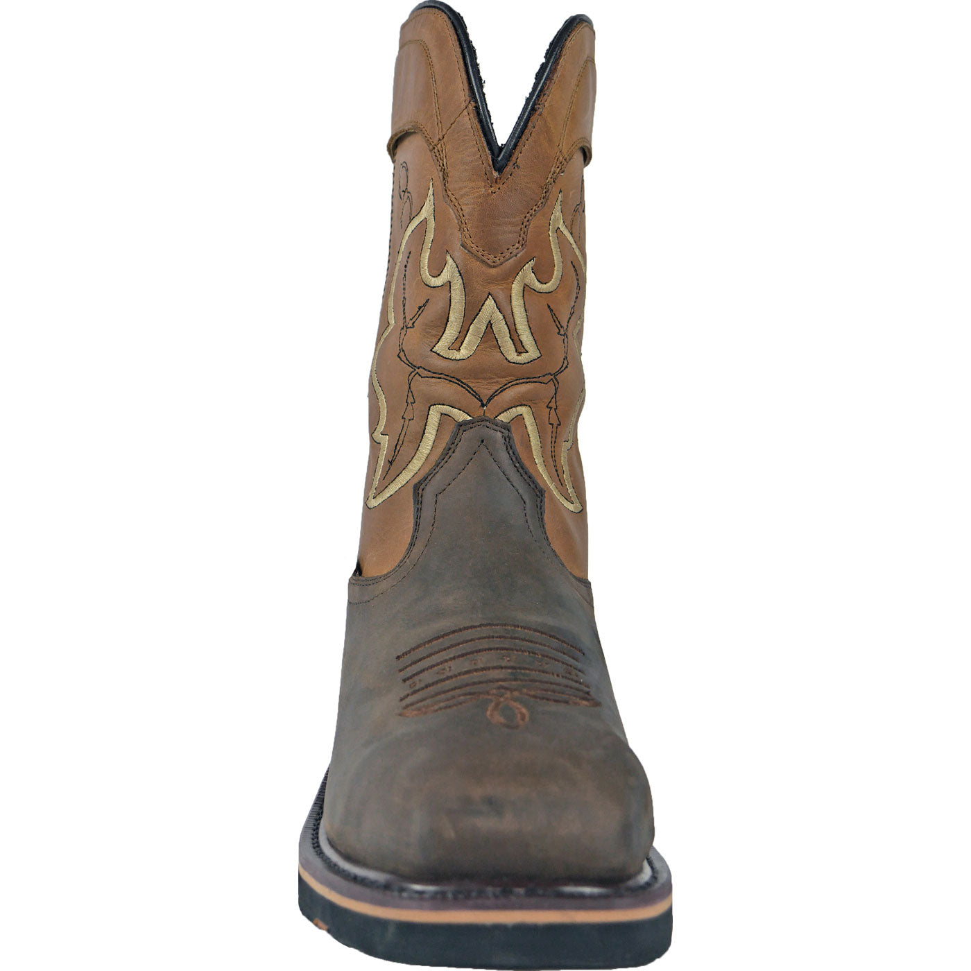 HOSS Showdown Men's 11-inch Composite Toe Puncture- Resisting Waterproof Western Work Boot - front
