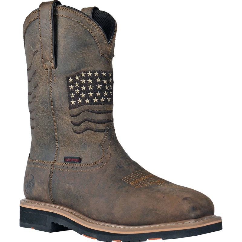 HOSS Rushmore Men's 11-inch Composite Toe Puncture-Resisting Waterproof Western Work Boot - main