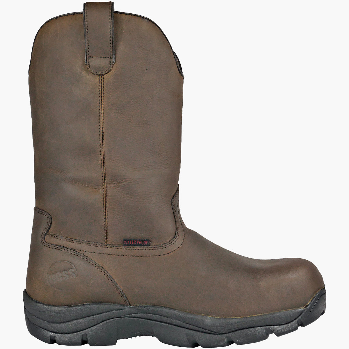 Hoss Wildfire Men's 11-inch Composite Toe Electrical Hazard Waterproof Wellington Work Boot