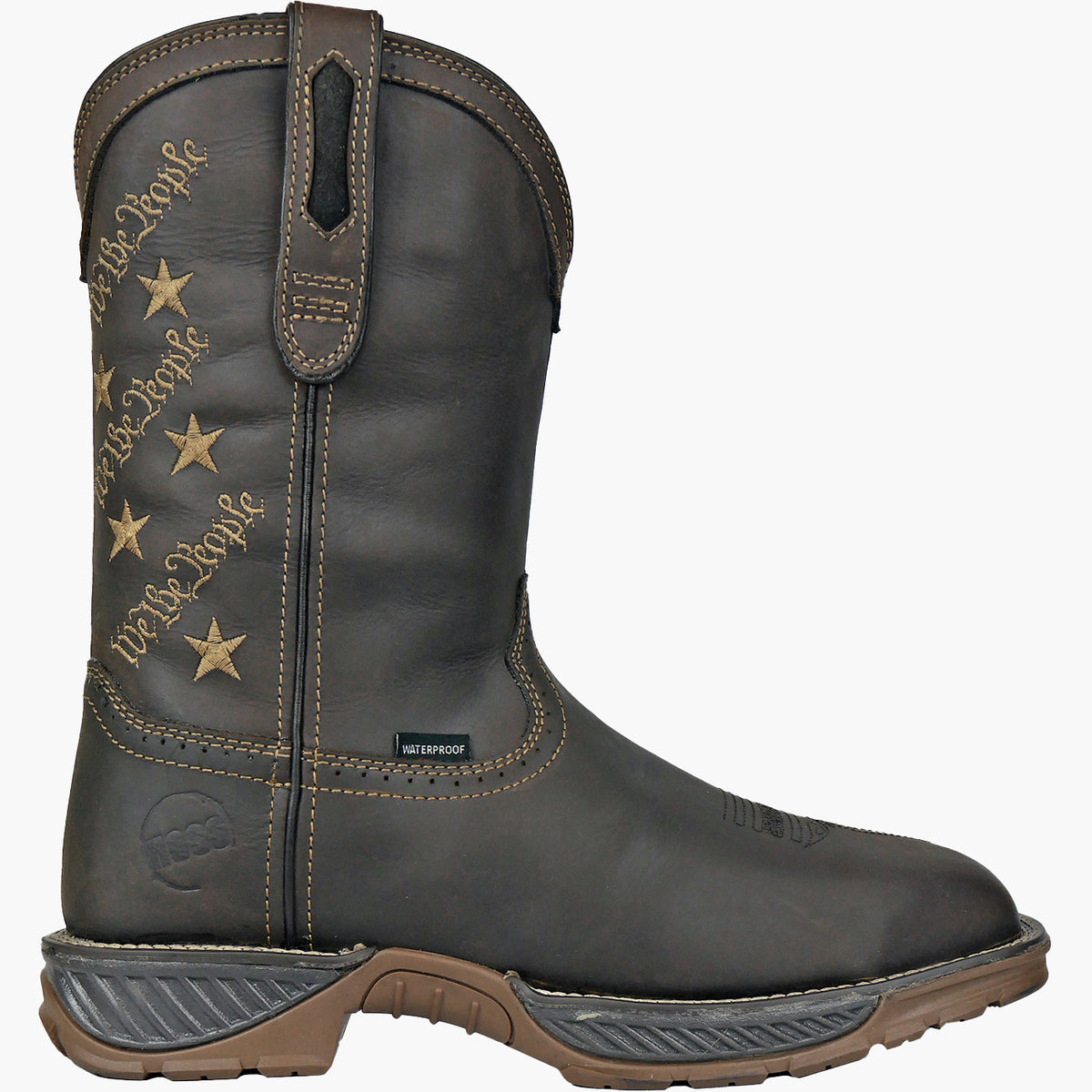Hoss We The People Men's 11-inch Composite Toe Electrical Hazard Waterproof Western Boot