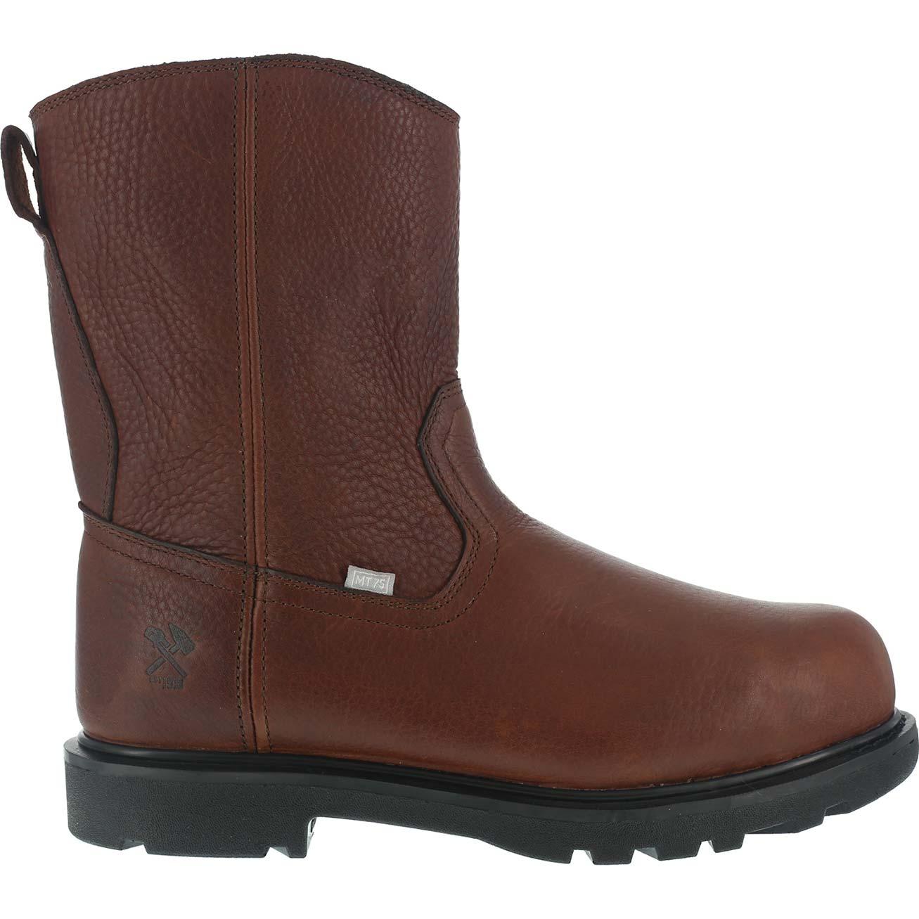 Iron Age Hauler Composite Toe Internal Met Guard Wellington Work Boot - profile