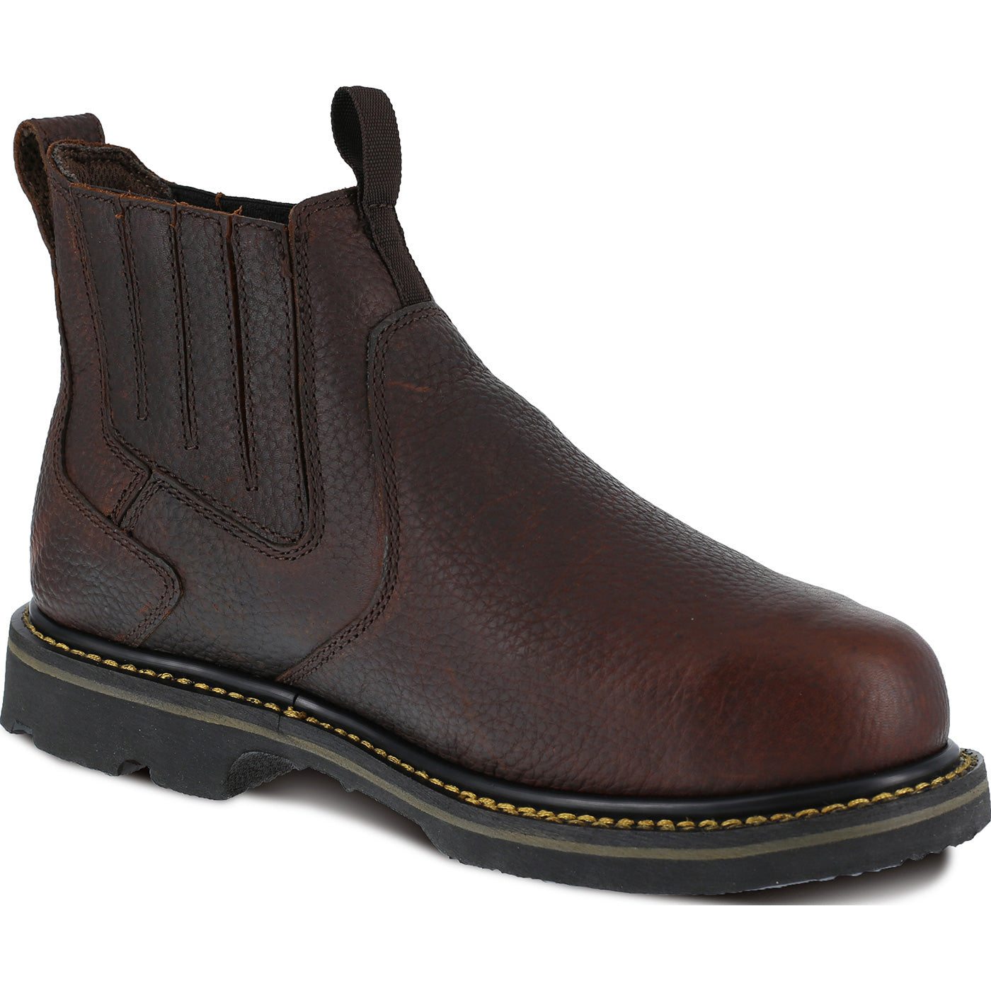Iron Age Groundbreaker Men's Internal Met Guard Steel Toe Work Boots - profile