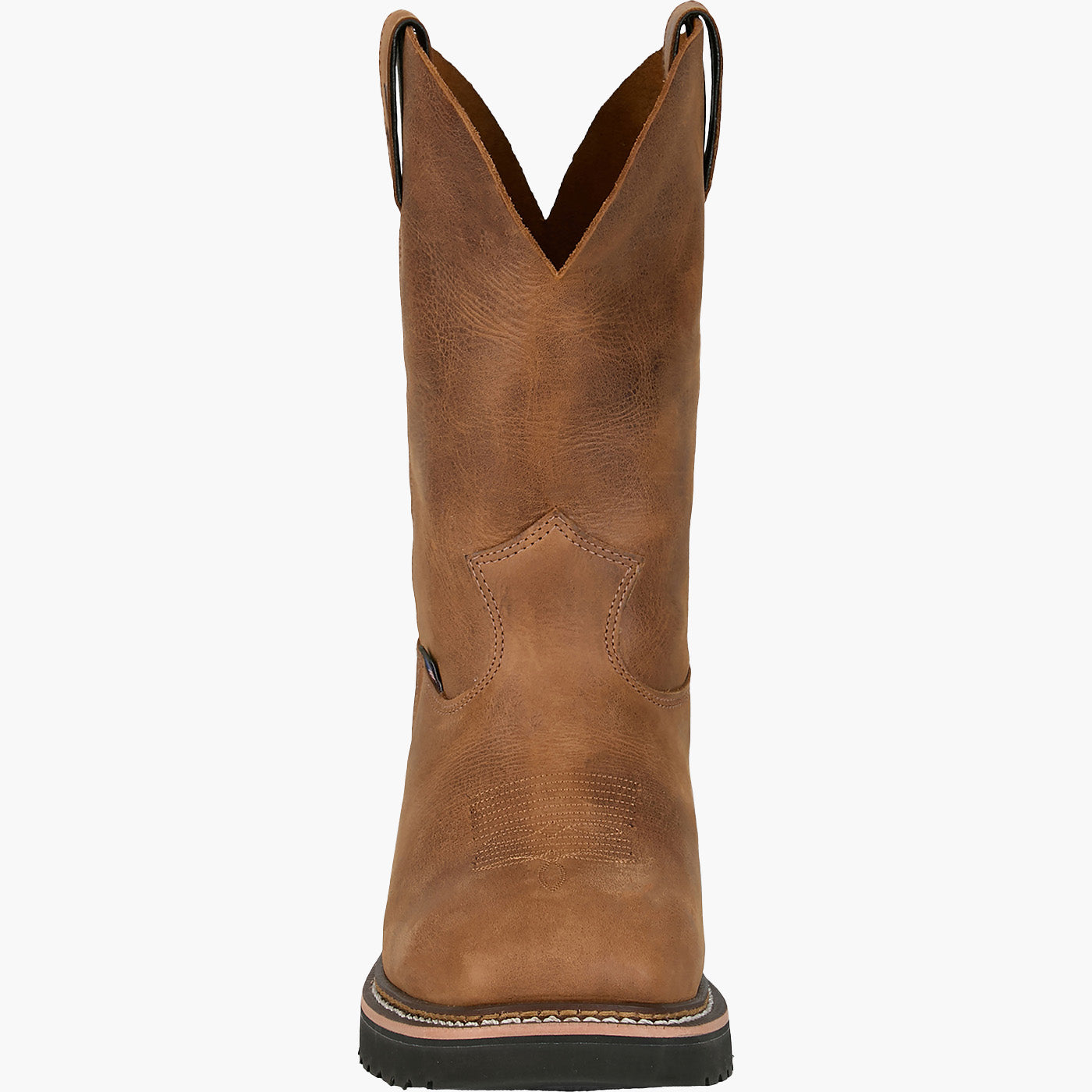 Justin Work Ames Men's 11-inch Steel Toe Electrical Hazard Pull-On Western Boot