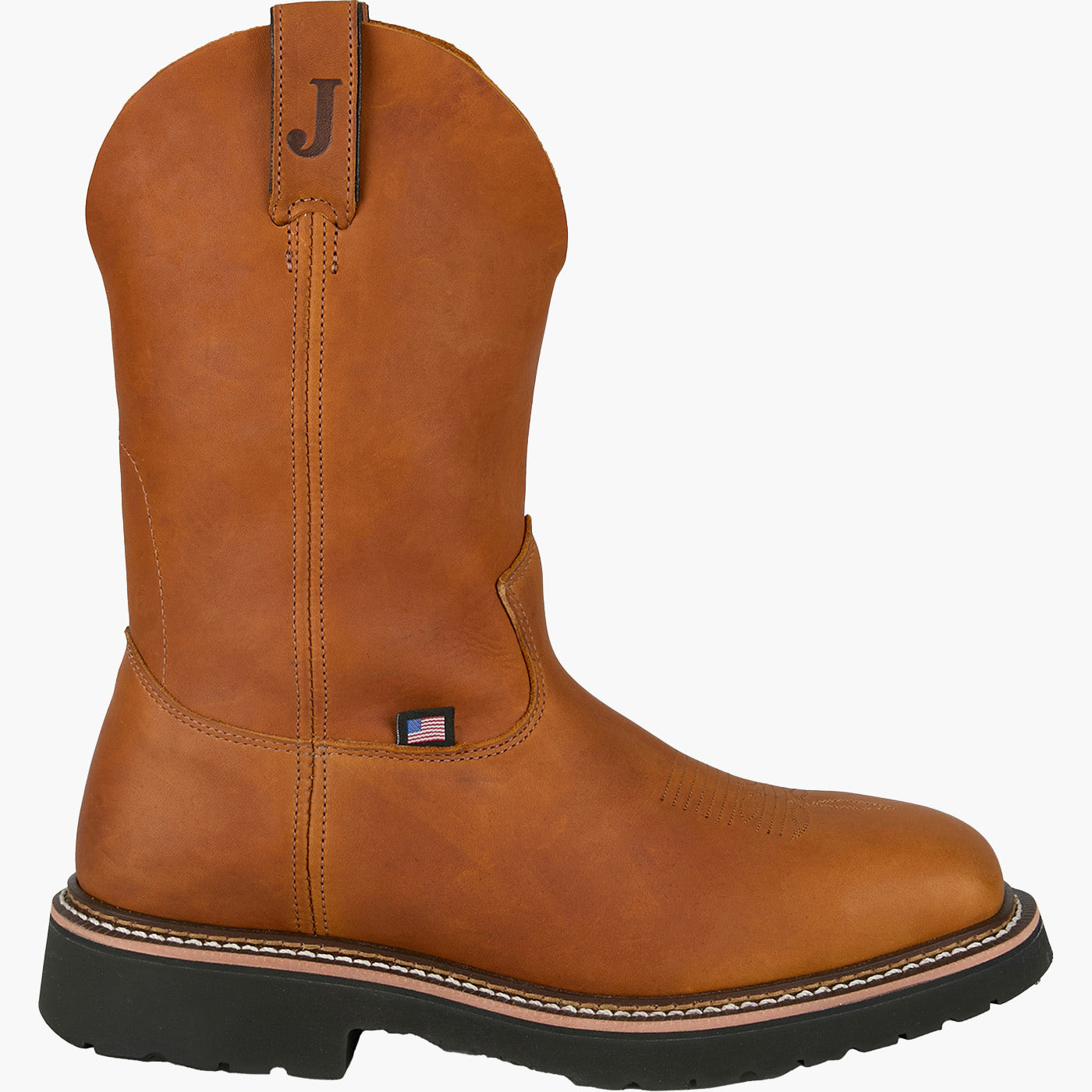 Justin Work Lafayette Men's 11-inch Steel Toe Electrical Hazard Pull-On Western Boot