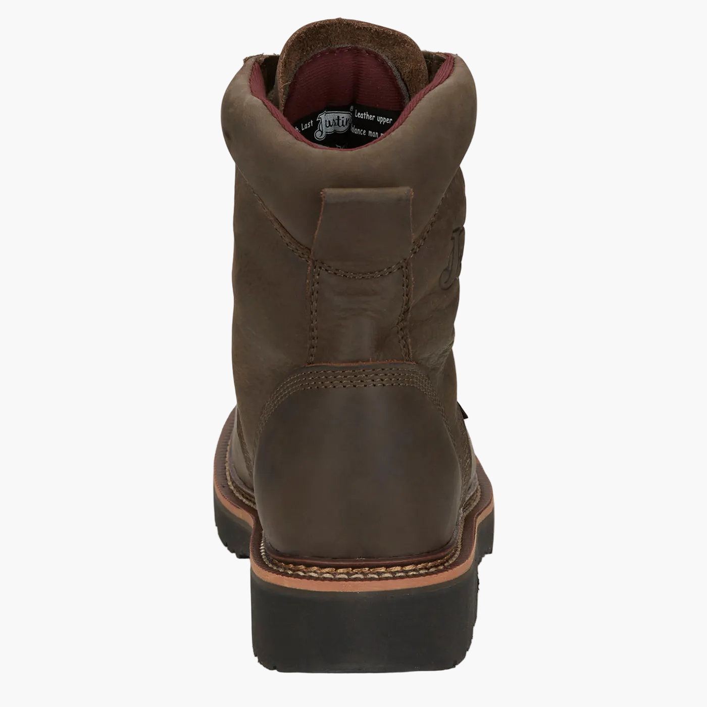 Justin Work Rivot Men's 8-inch Steel Toe Electrical Hazard Work Boot