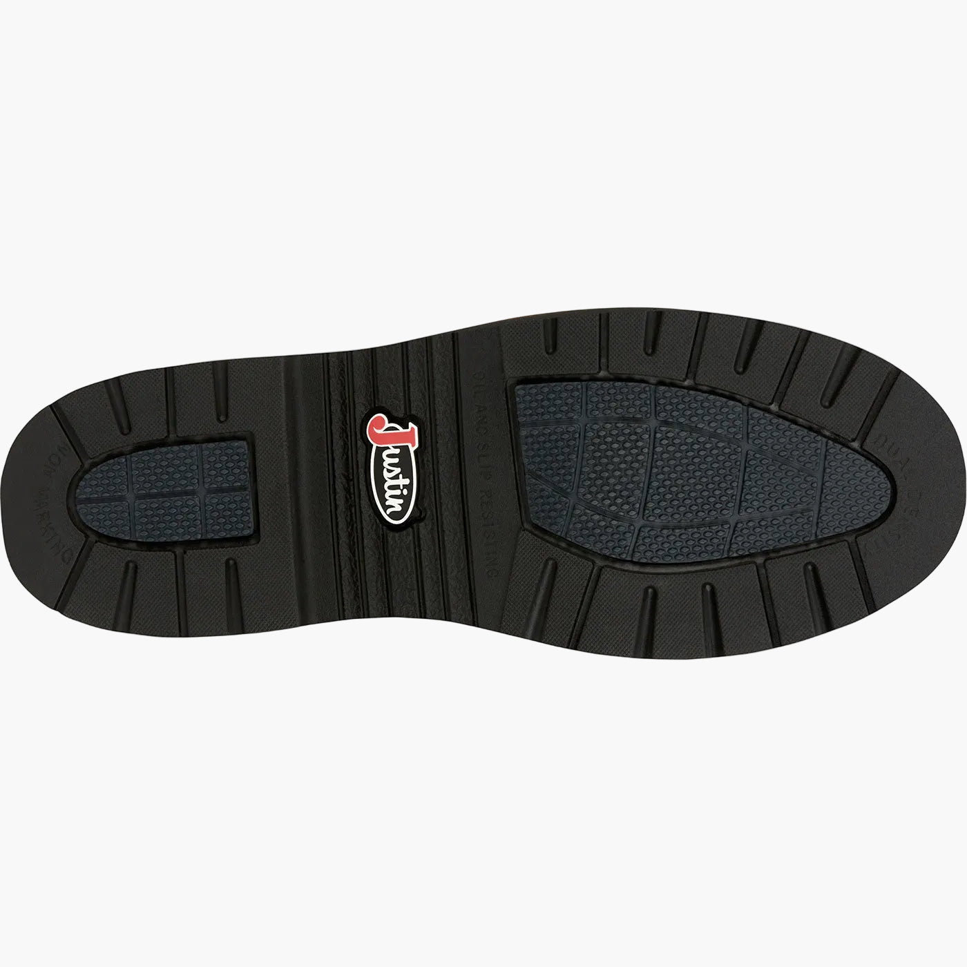 Justin Work Rivot Men's 8-inch Steel Toe Electrical Hazard Waterproof Work Boot