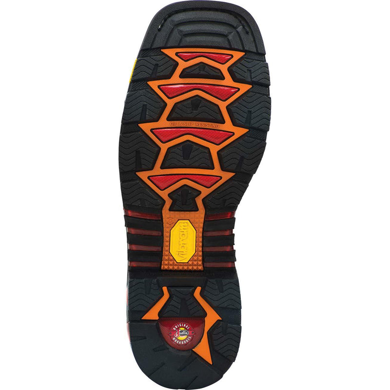 Justin Original Workboots Commander-X5 Steel Toe Internal Met Guard Waterproof Western Work Boot - outsole