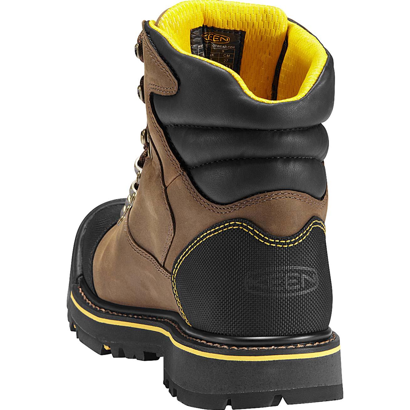 KEEN Utility® Milwaukee Steel Toe Waterproof Work Boot - back
