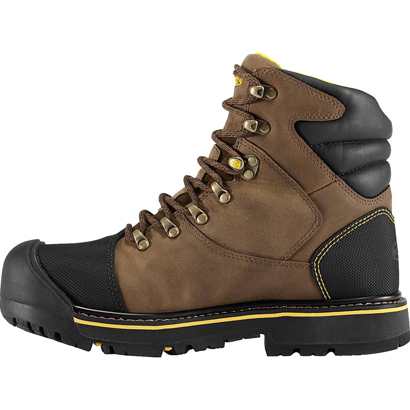 KEEN Utility® Milwaukee Steel Toe Waterproof Work Boot - profile