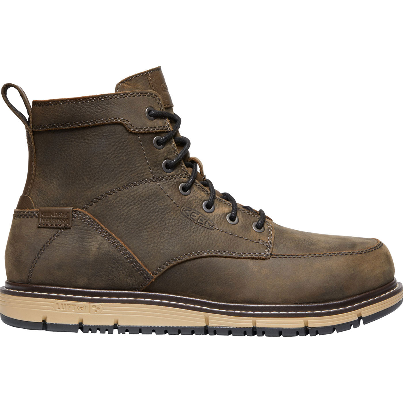 KEEN Utility San Jose Wedge Men's 6 inch Aluminum Toe Electrical Hazard Waterproof Work Boot