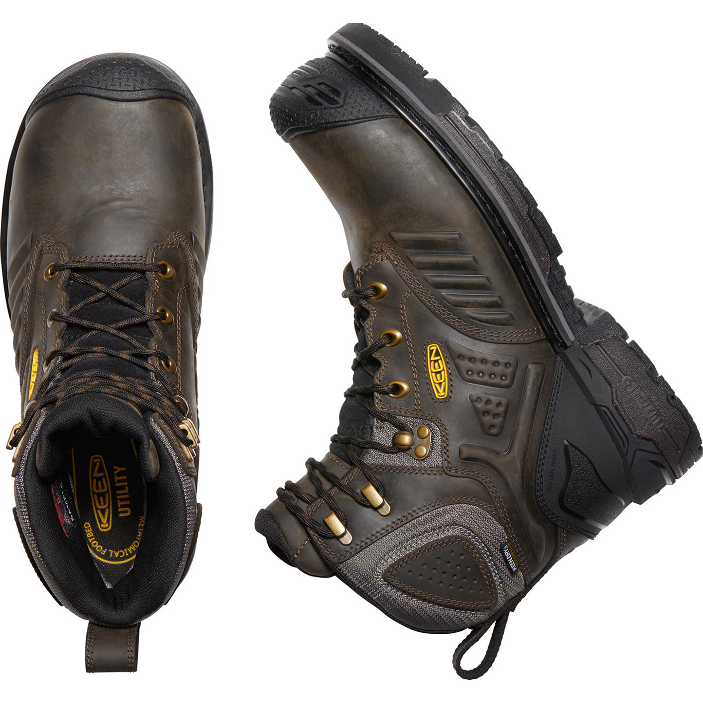 KEEN Utility Philadelphia Men's Carbon-Fiber Toe Electrical Hazard Waterproof Work Boot - birdseye