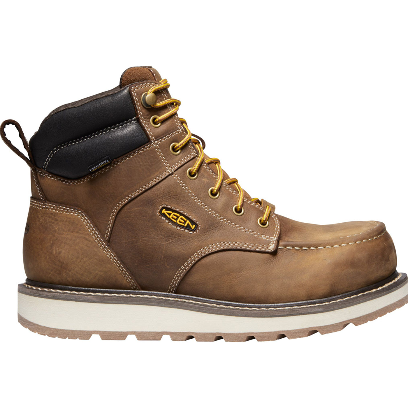 KEEN Utility® Cincinnati Men's Carbon Fiber Toe Electrical Hazard Waterproof Work Boot - profile