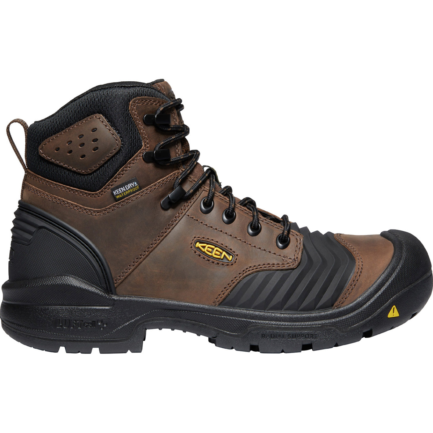 KEEN Utility® Portland Men's Carbon Fiber Toe Electrical Hazard Waterproof Work Boot - profile