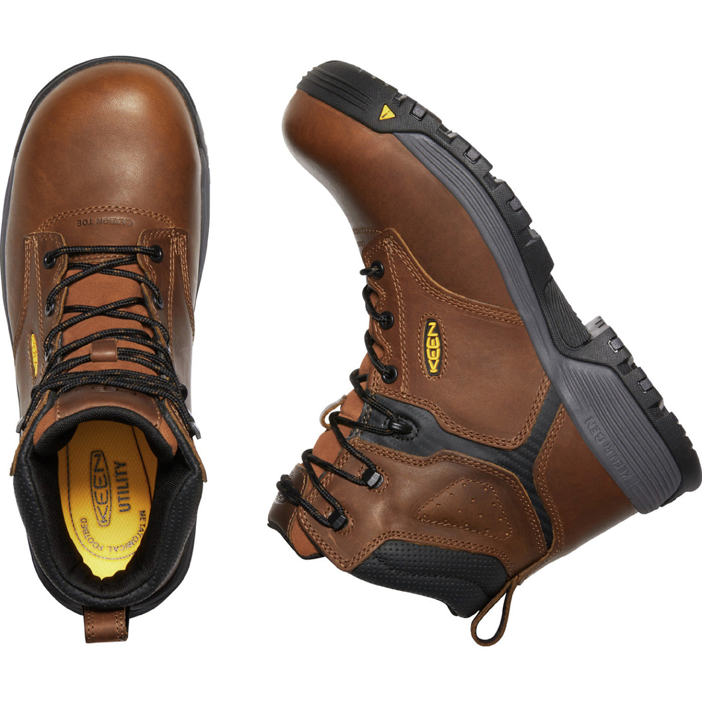 KEEN Utility® Chicago Men's Carbon Fiber Toe Electrical Hazard Waterproof Work Boot - birdseye
