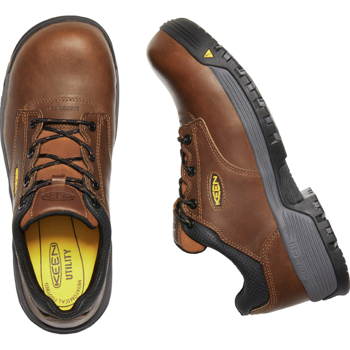 KEEN Utility® Chicago Men's Carbon Fiber Toe Electrical Hazard Work Oxford - birdseye