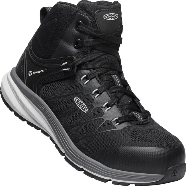 KEEN Utility® Vista Energy Mid Women's Carbon Fiber Toe Electrical Hazard Hi-Top Athletic Work Shoe - main