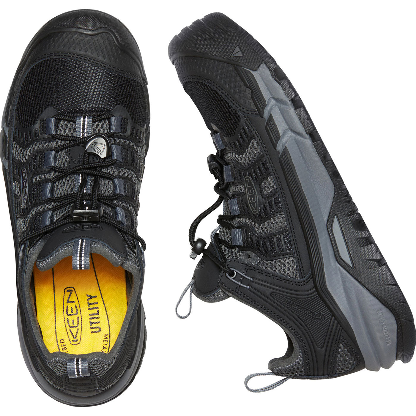 KEEN Utility® Birmingham Men's Carbon Nano Toe Electrical Hazard Athletic Work Shoe - birdseye