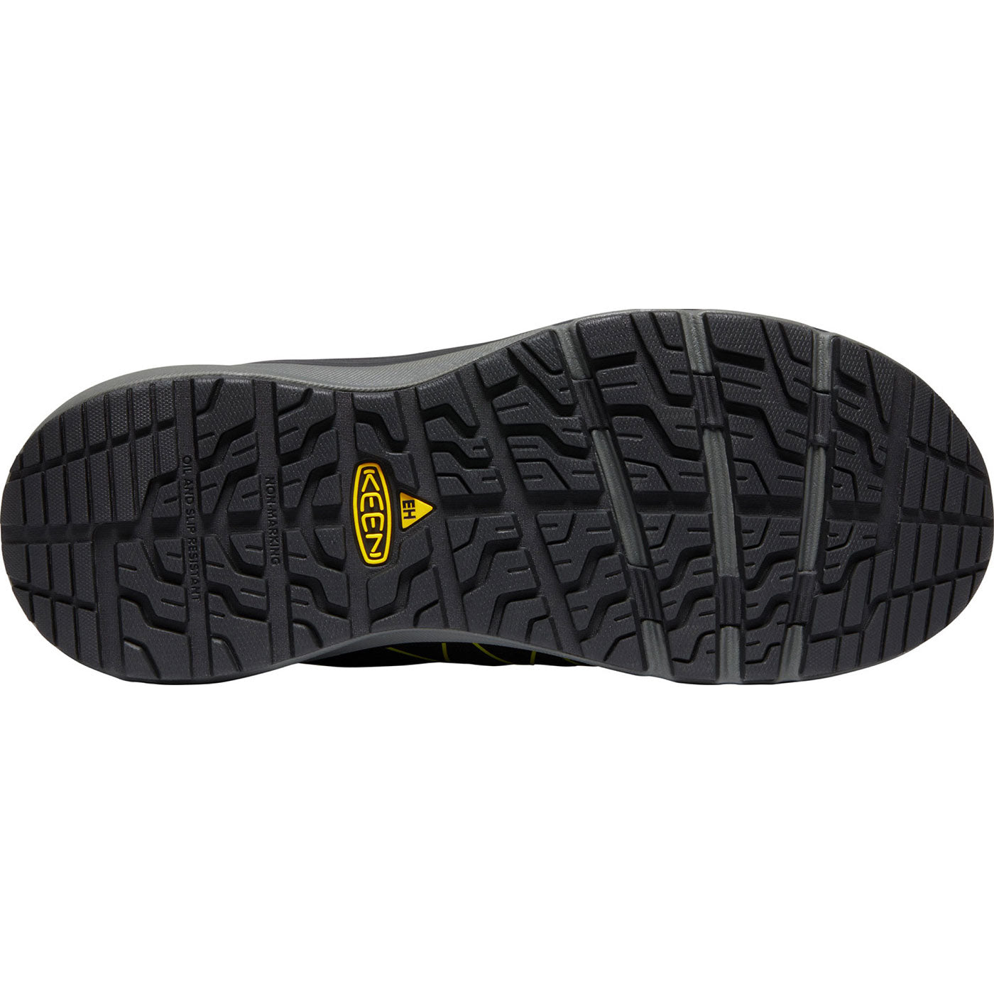 KEEN Utility® Vista Energy Shift Men's Carbon Fiber Toe Electrical Hazard Slip-On Athletic Work Shoe - outsole