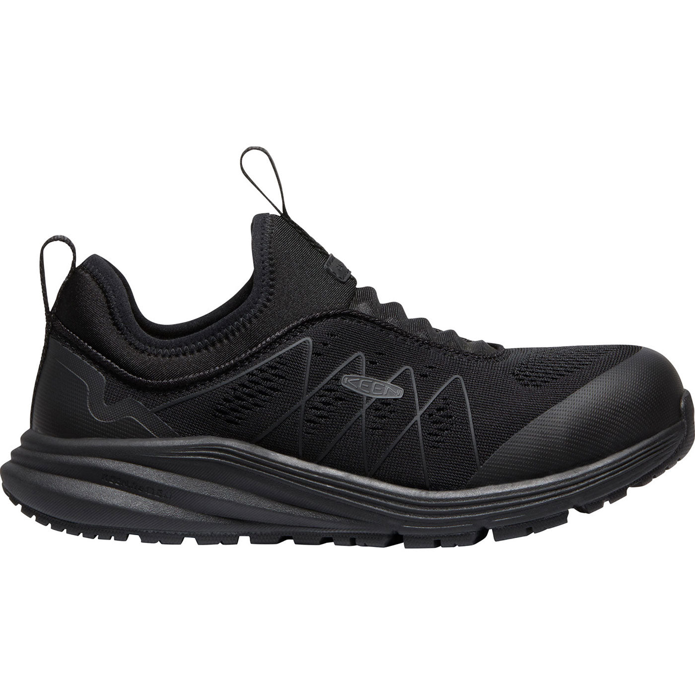KEEN Utility® Vista Energy Shift Women's Carbon Fiber Toe Static-Dissipative Slip-On Athletic Work Shoe - profile