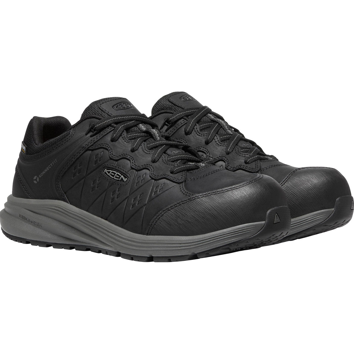 KEEN Utility® Vista Energy+ Men's Carbon Fiber Toe Waterproof Leather Work Shoe - profile