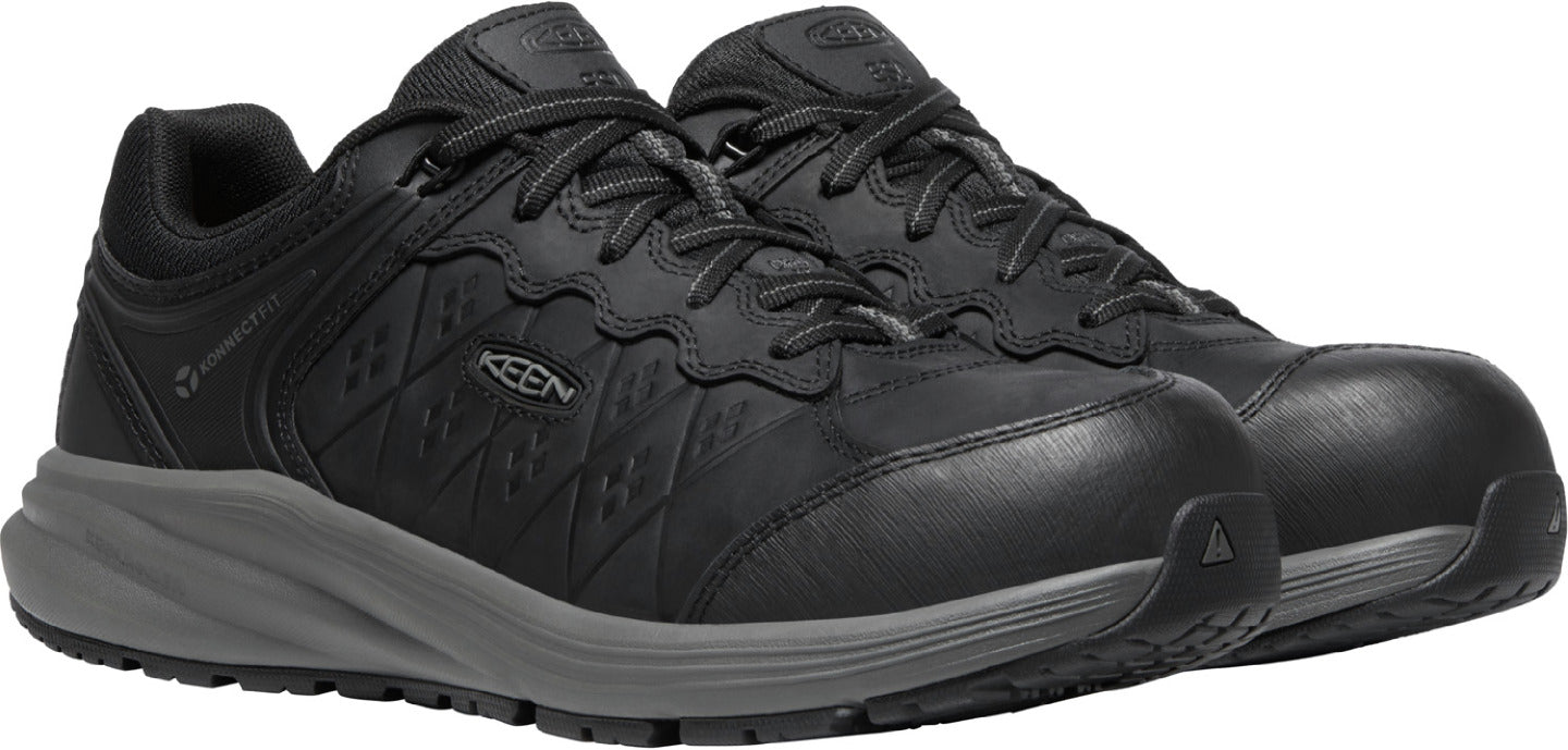 KEEN Utility® Vista Energy+ Shift Men's Carbon Fiber Toe Static-Dissipative Leather Work Shoe - profile
