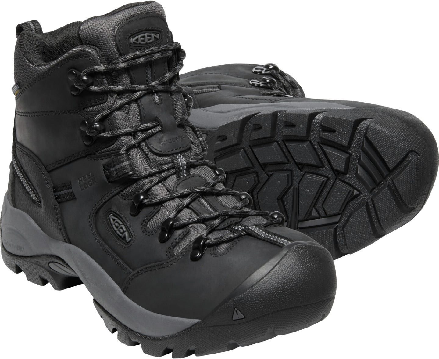 KEEN Utility® Pittsburgh Energy Men's Carbon Fiber Toe Electrical Hazard Waterproof Work Boot - front