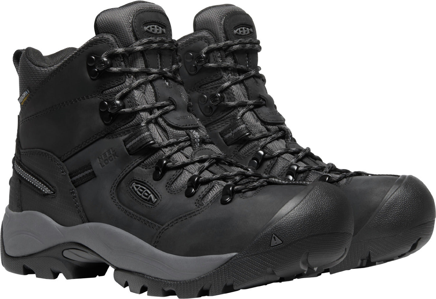KEEN Utility® Pittsburgh Energy Men's Carbon Fiber Toe Electrical Hazard Waterproof Work Boot - profile