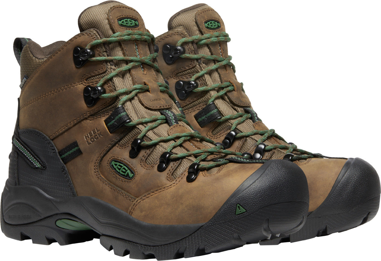 KEEN Utility® Pittsburgh Energy Men's Carbon Fiber Toe Electrical Hazard Waterproof Work Boot - profile