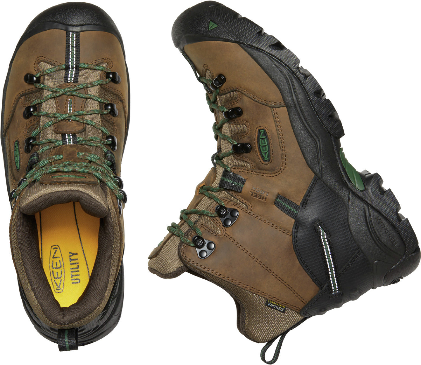 KEEN Utility® Pittsburgh Energy Men's Electrical Hazard Waterproof Work Boot - birdseye