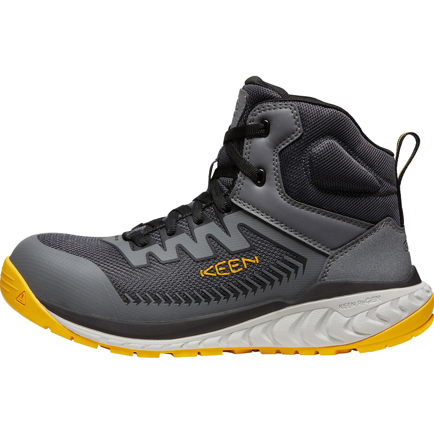 KEEN Utility® Arvada Mid Men's Carbon Fiber Toe Electrical Hazard Athletic Work Shoe - profile