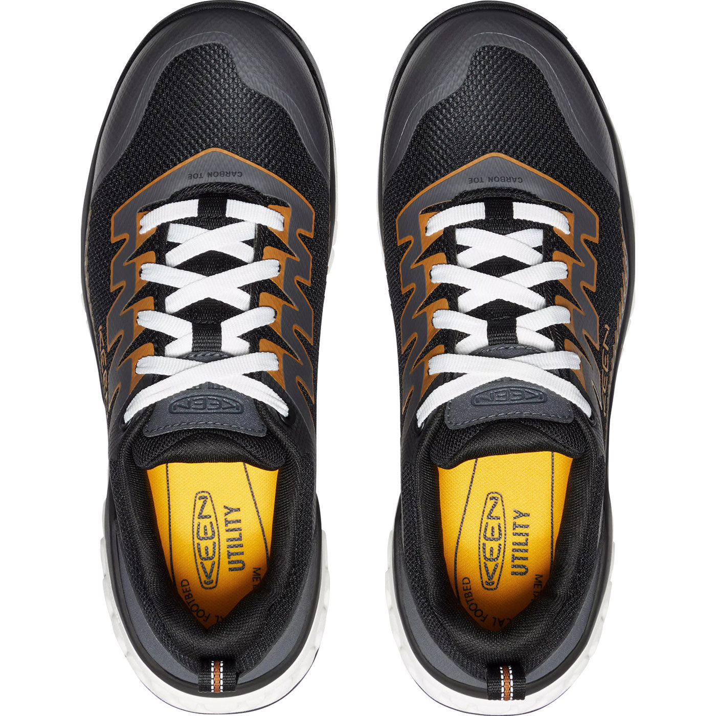 KEEN Utility® Arvada Men's Carbon Fiber Toe Electrical Hazard Athletic Work Shoe - birdseye