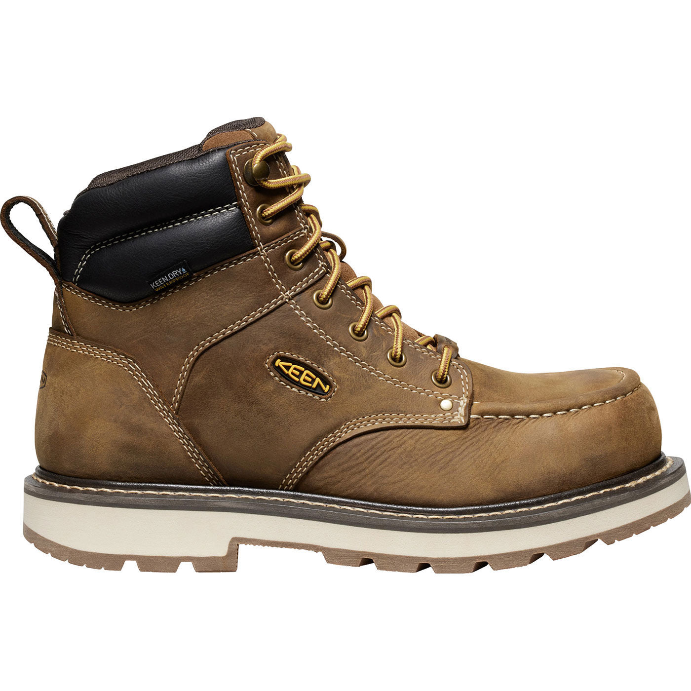 KEEN Utility® Cincinnati Men's Carbon Fiber Toe Electrical Hazard Waterproof Work Boot - profile