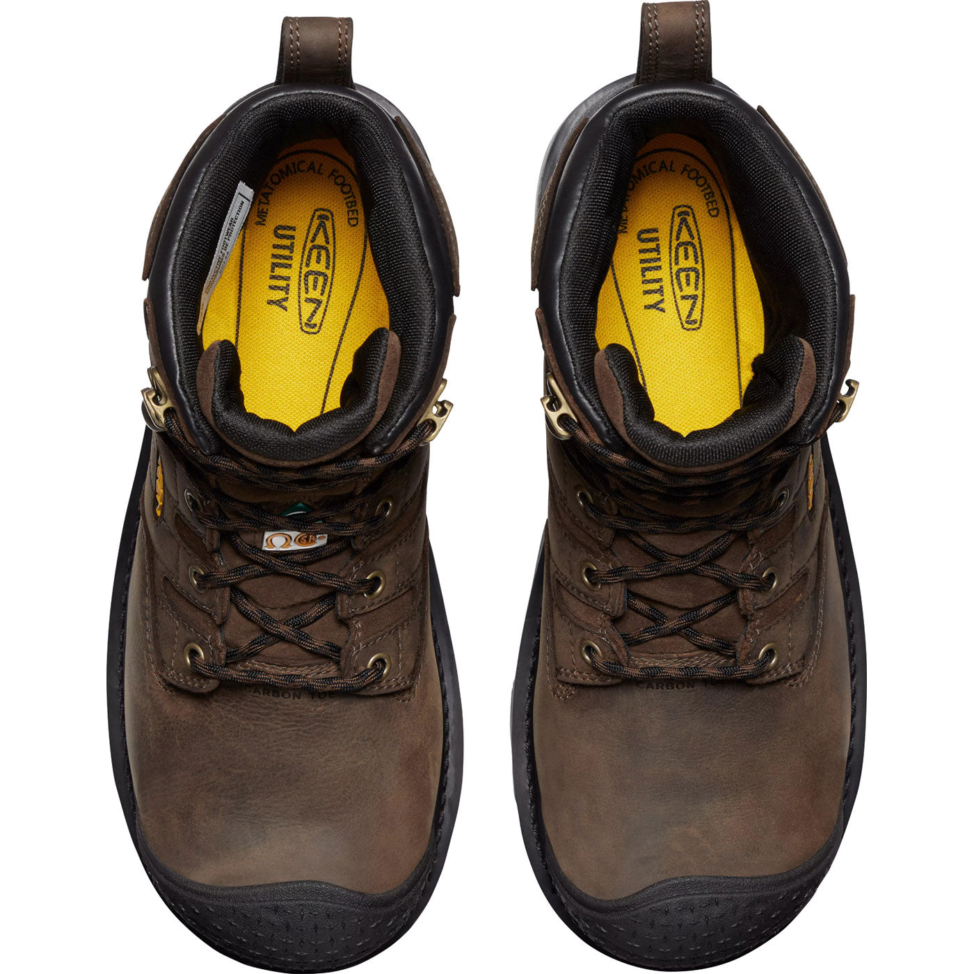 KEEN Utility® Camden Men's CSA Carbon-Fiber Toe Puncture-Resisting Waterproof Work Boot - birdseye