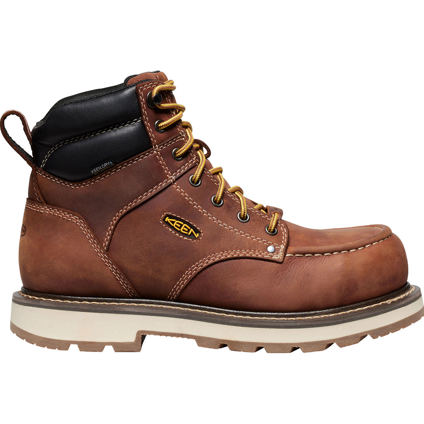 KEEN Utility® Cincinnati Men's Carbon Fiber Toe Electrical Hazard Waterproof Work Boot - profile