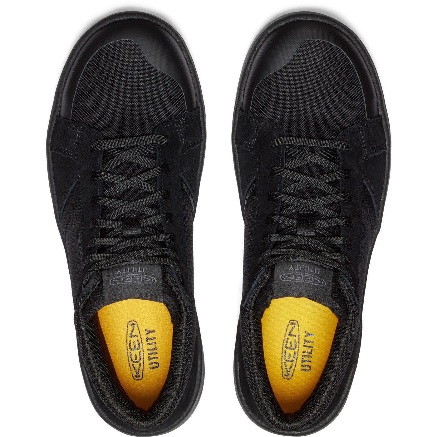 KEEN Utility Kenton Mid Men's Carbon Fiber Toe Electrical Hazard Athletic Work Shoe - birdseye