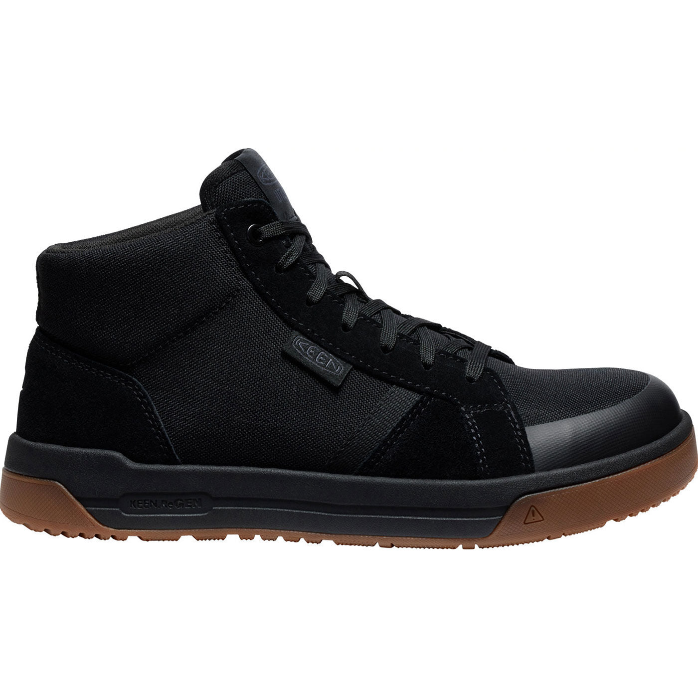 KEEN Utility Kenton Mid Men's Carbon Fiber Toe Electrical Hazard Athletic Work Shoe - profile