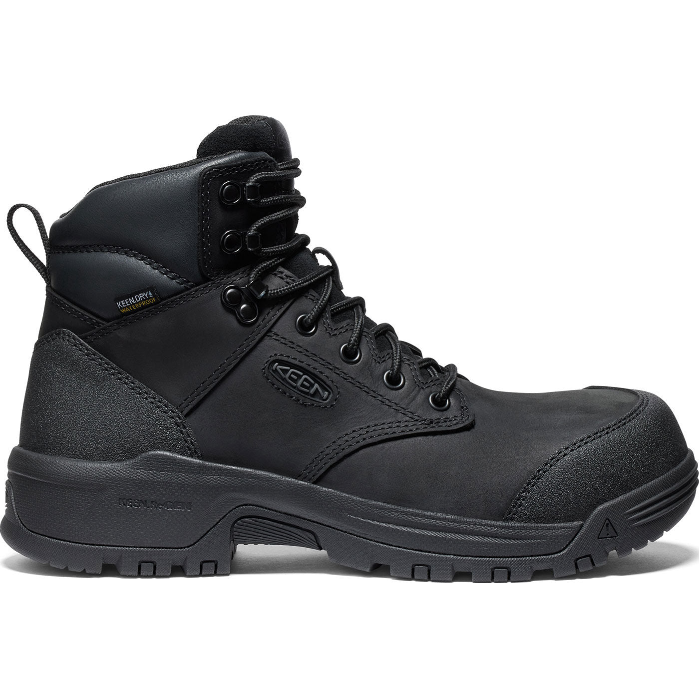 KEEN Utility® Evanston Men's Carbon Fiber Toe Electrical Hazard Waterproof Work Boot - profile