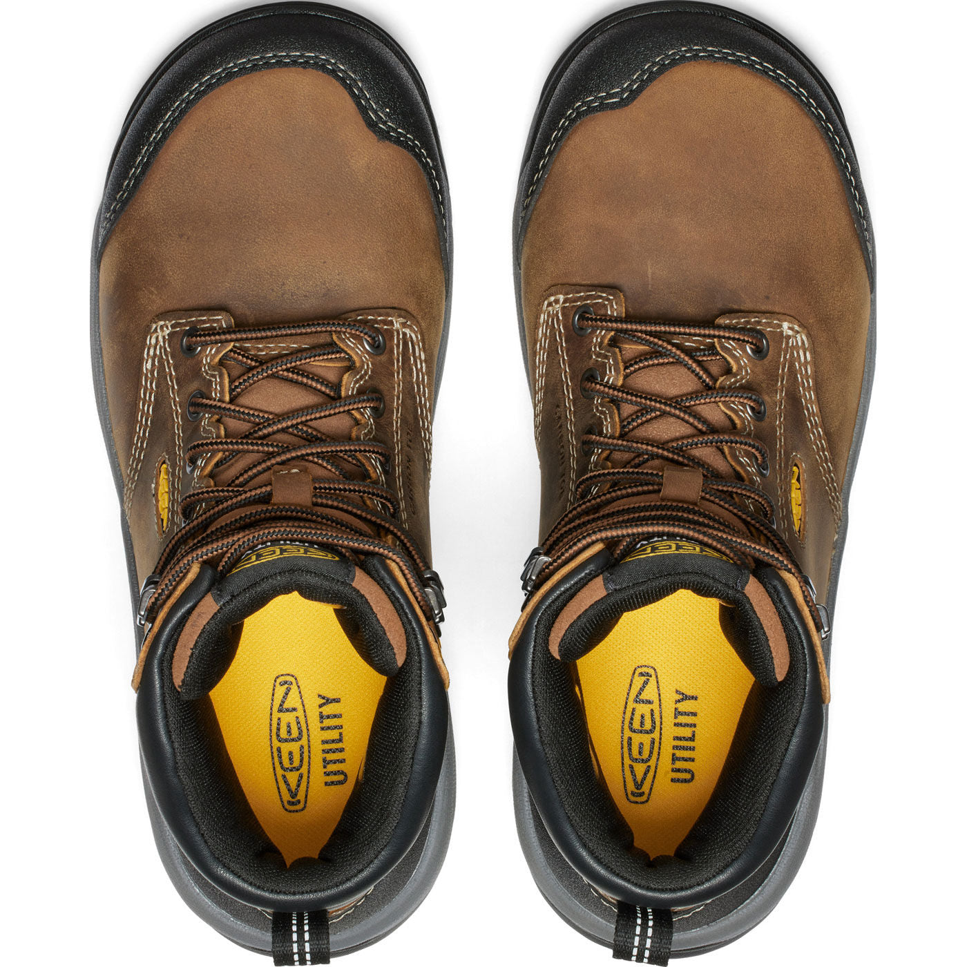 KEEN Utility® Evanston Women's Carbon Fiber Toe Electrical Hazard Waterproof Work Boot - birdseye
