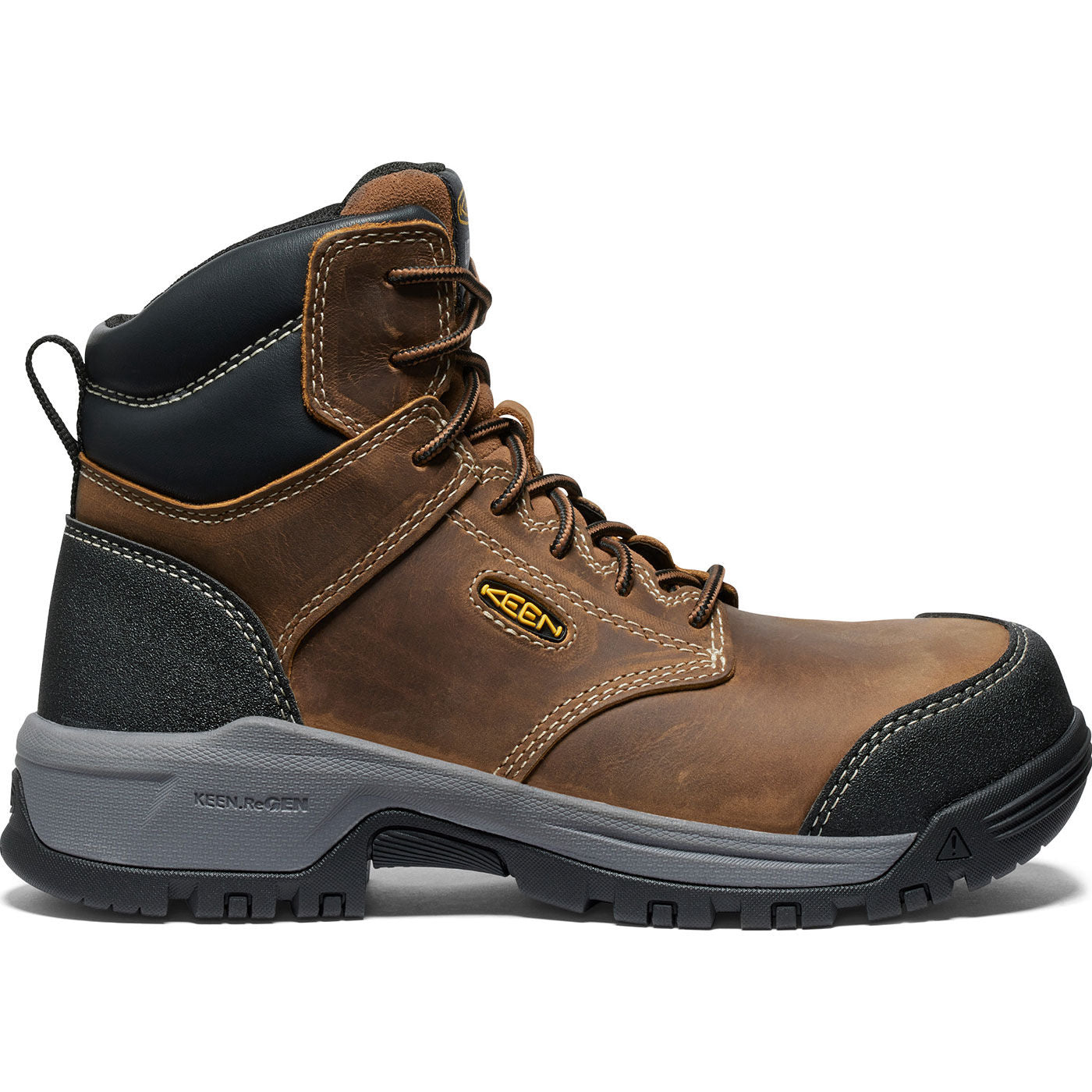 KEEN Utility® Evanston Women's Carbon Fiber Toe Static-Dissipative Work Boot - profile