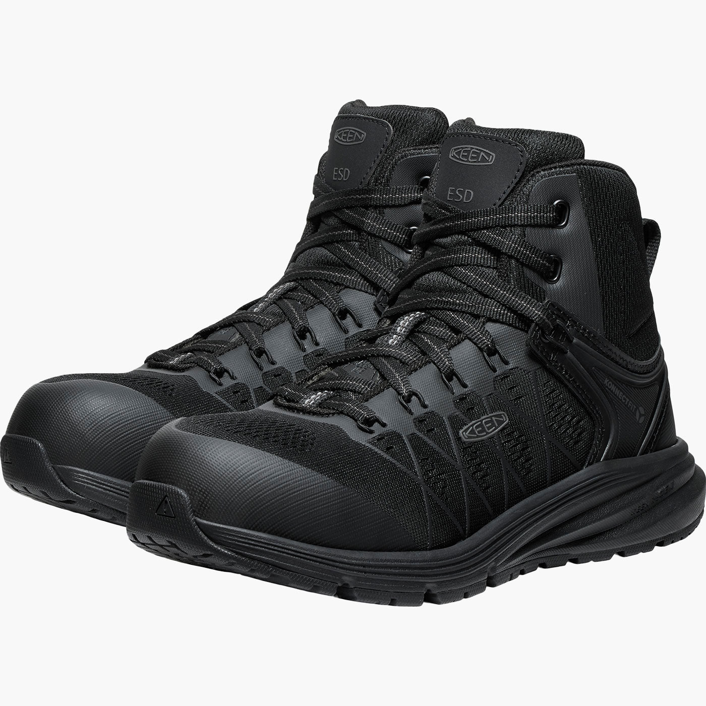 KEEN Utility® Vista Energy Mid Women's Carbon Fiber Toe Static-Dissipative Hi-Top Athletic Work Shoe