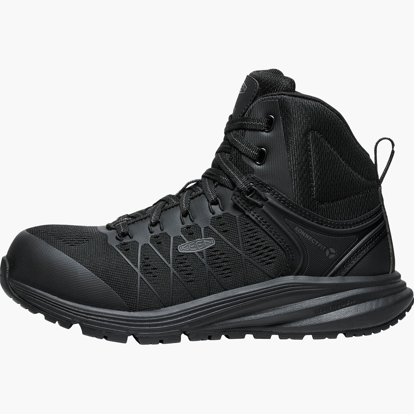 KEEN Utility® Vista Energy Mid Women's Carbon Fiber Toe Static-Dissipative Hi-Top Athletic Work Shoe