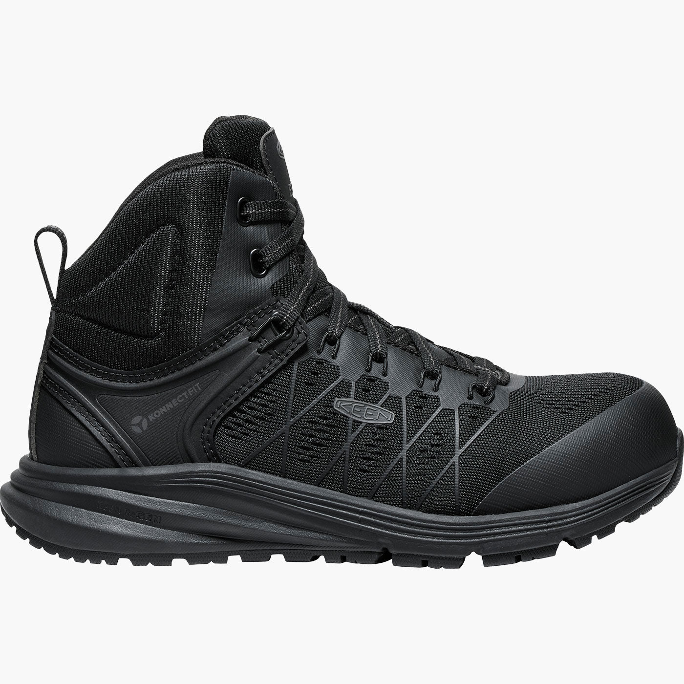 KEEN Utility® Vista Energy Mid Women's Carbon Fiber Toe Static-Dissipative Hi-Top Athletic Work Shoe