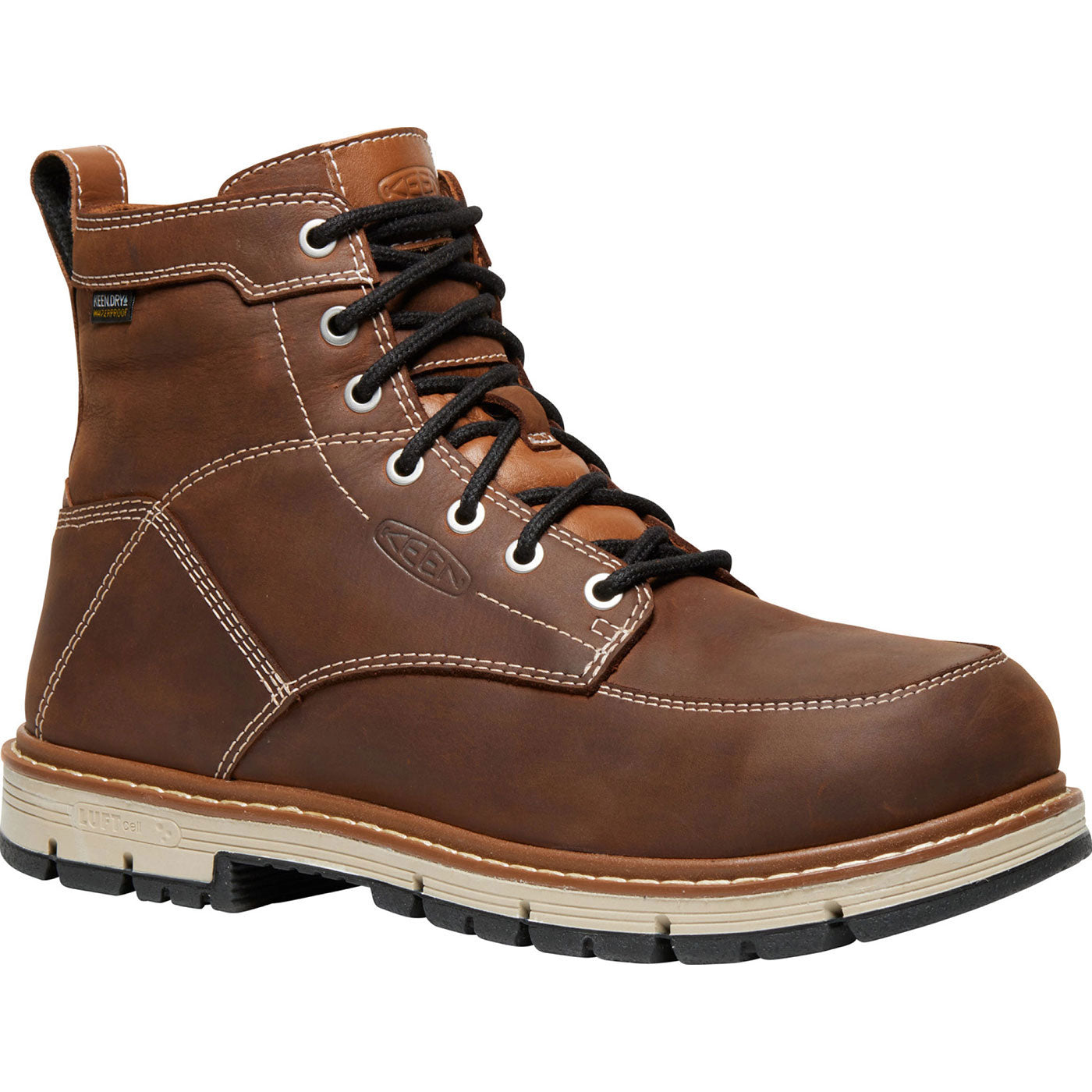 KEEN Utility® Cincinnati 90 Men's 8-inch Carbon Fiber Toe Electrical Hazard Waterproof Work Boot