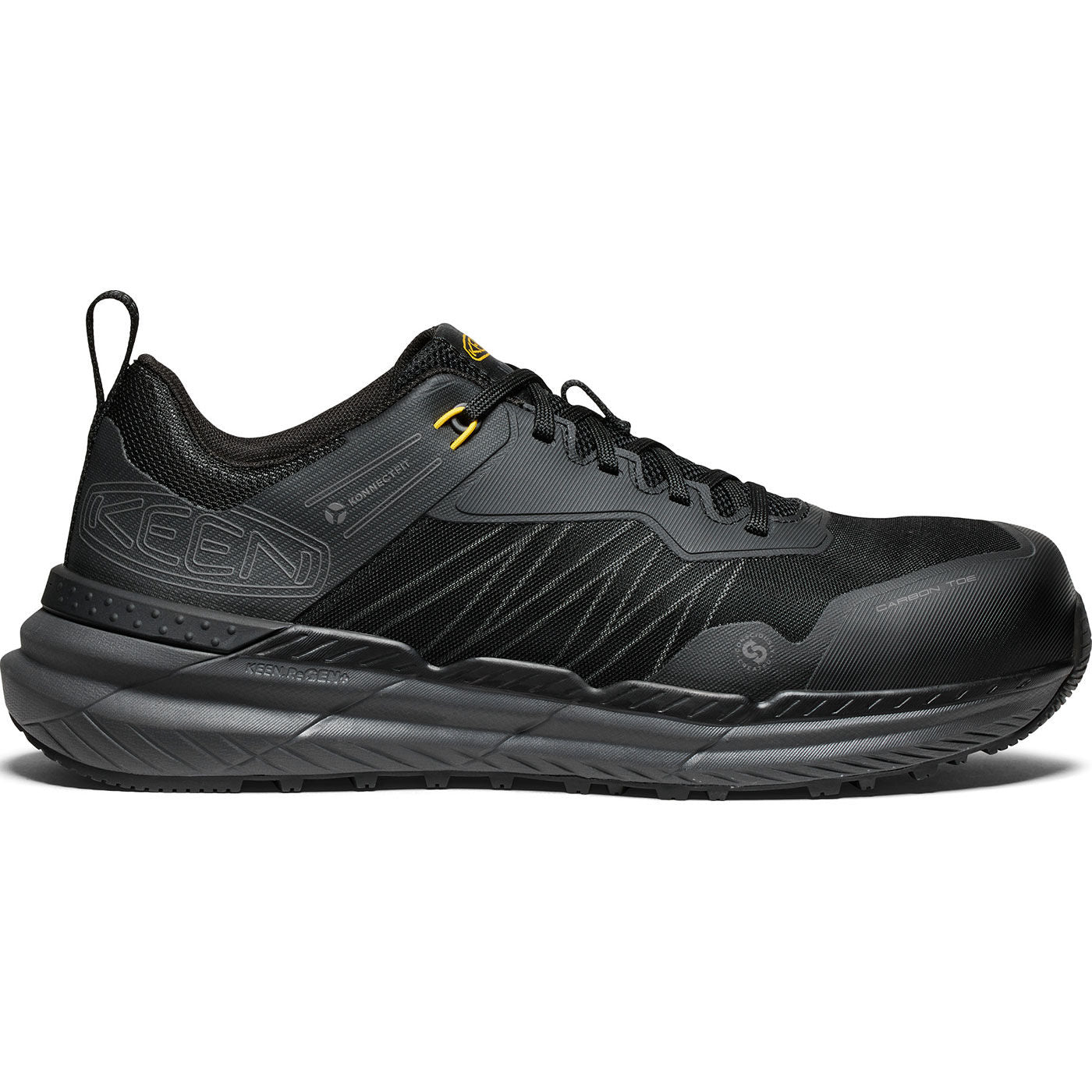 KEEN Utility Speedworks Men's Carbon Nano Toe Electrical Hazard Athletic Work Shoe - profile